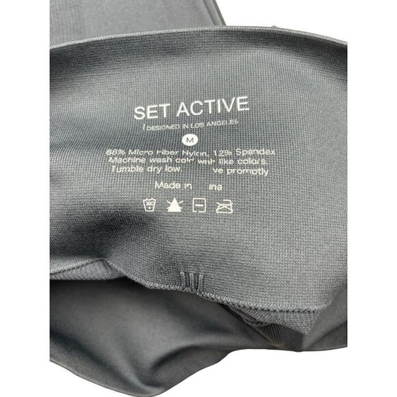 SET Active Scupltflex Leggings *Gray/Blue Slate - Picture 9 of 9